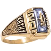 160 Girl's Crest Class Ring